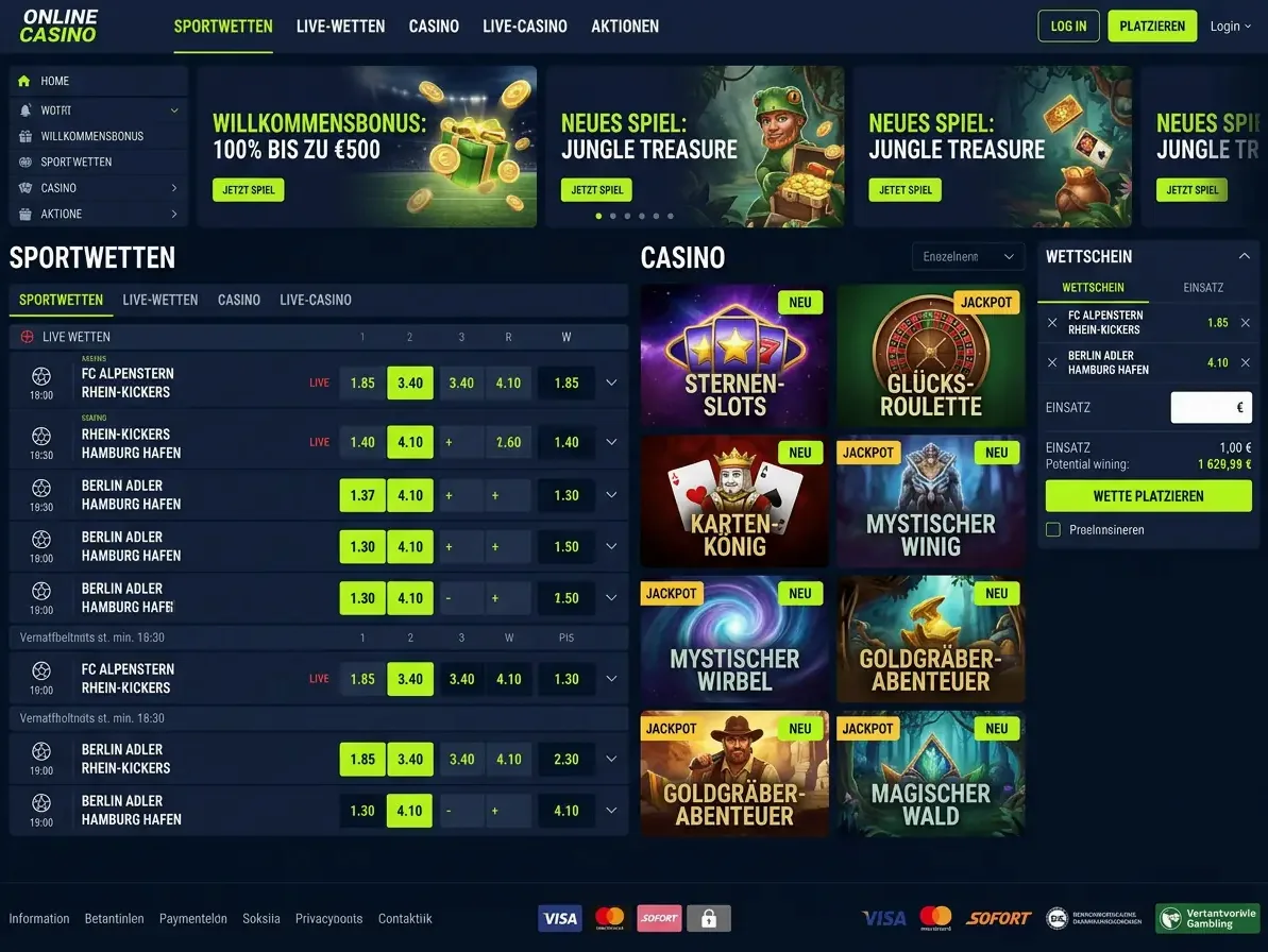 Iris — Spiele und Quoten
